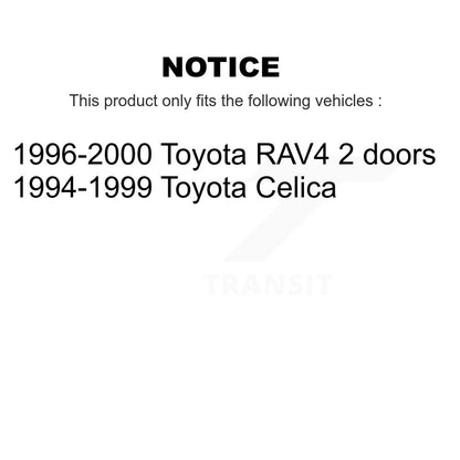 [Avant] Kit de Roulement de roue pour Toyota RAV4 Celica K7T-101023