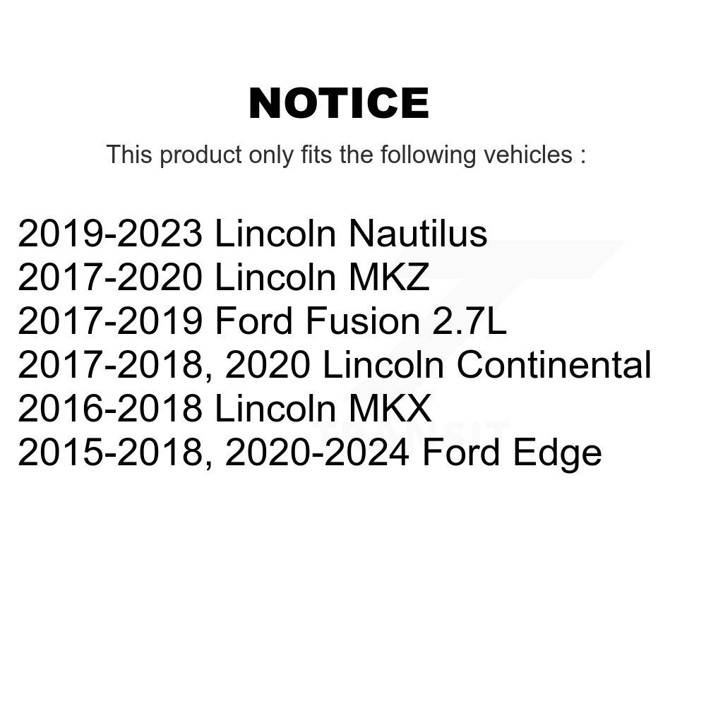 [Avant] Kit d'ensemble roulement de roue et moyeu pour Ford Edge Fusion Lincoln MKX MKZ K7T-101061
