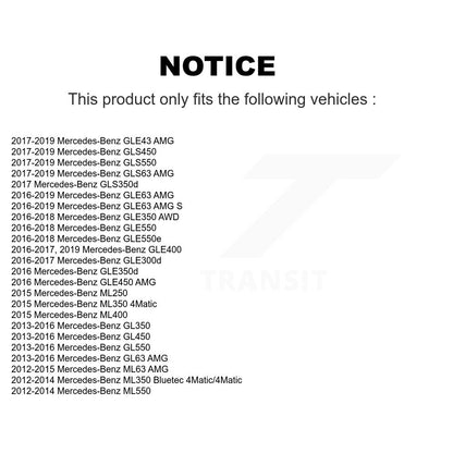 [Avant] Kit d'ensemble roulement de roue et moyeu pour Mercedes-Benz ML350 GLE350 GLS450 GL450 GLE43 AMG GL550 GLS550 GL350 GLE400 GLE450 GLE63 S ML400 ML550 ML250 GLS63 GL63 ML63 GLE300d K7T-101105