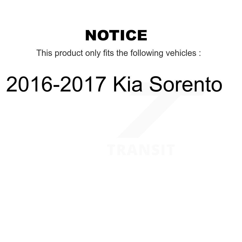 [Avant] Kit d'ensemble roulement de roue et moyeu pour 2016-2017 Kia Sorento K7T-101157