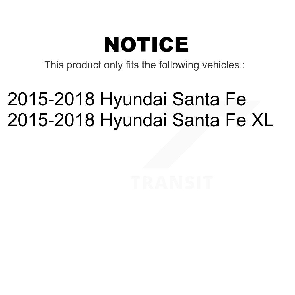 [Avant] Kit d'ensemble roulement de roue et moyeu pour 2015-2018 Hyundai Santa Fe XL K7T-101162