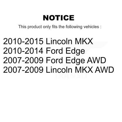 [Avant] Kit de Disque de frein pour Ford Edge Lincoln MKX K8-100177