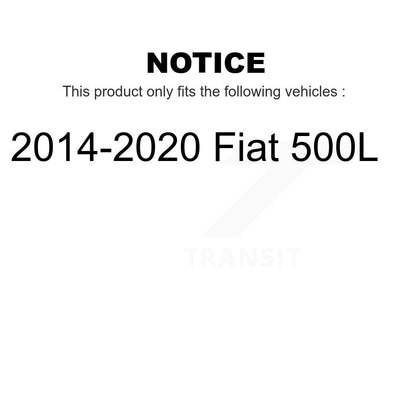 [Avant] Kit de Disque de frein pour 2014-2020 Fiat 500L K8-100254