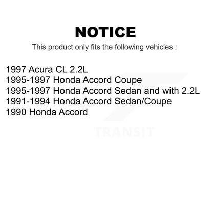 [Avant] Kit de Disque de frein pour Honda Accord Acura CL K8-100267