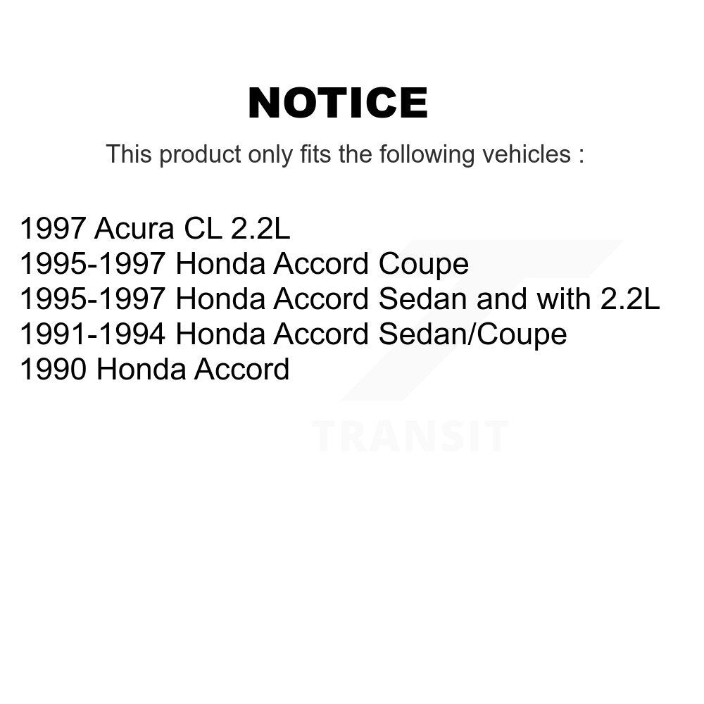[Avant] Kit de Disque de frein pour Honda Accord Acura CL K8-100267