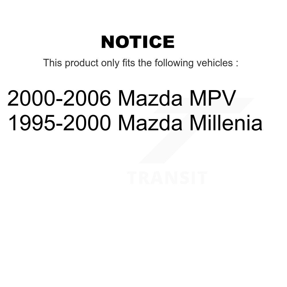 [Avant] Kit de Disque de frein pour Mazda MPV Millenia K8-100282