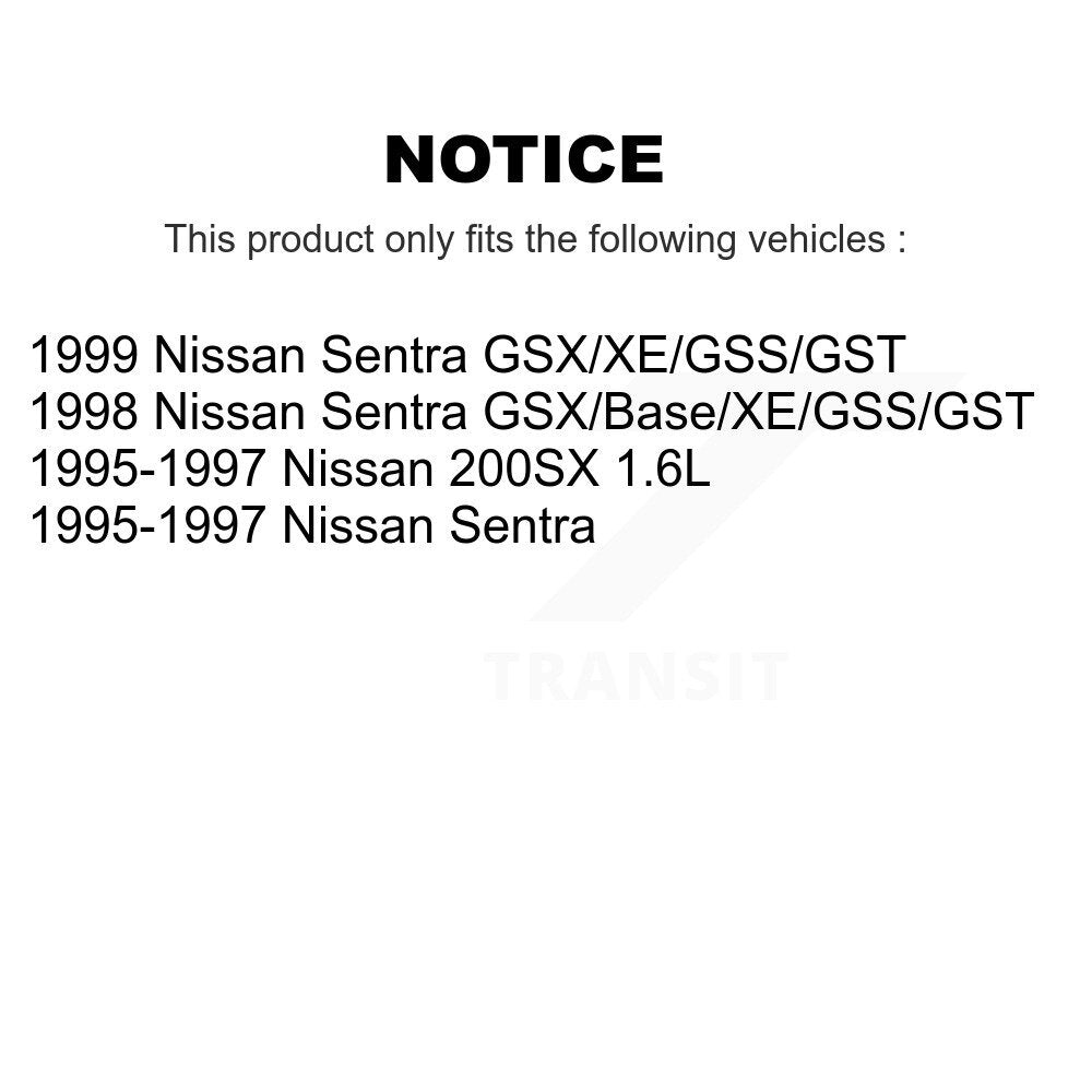 [Avant] Kit de Disque de frein pour Nissan Sentra 200SX K8-100287