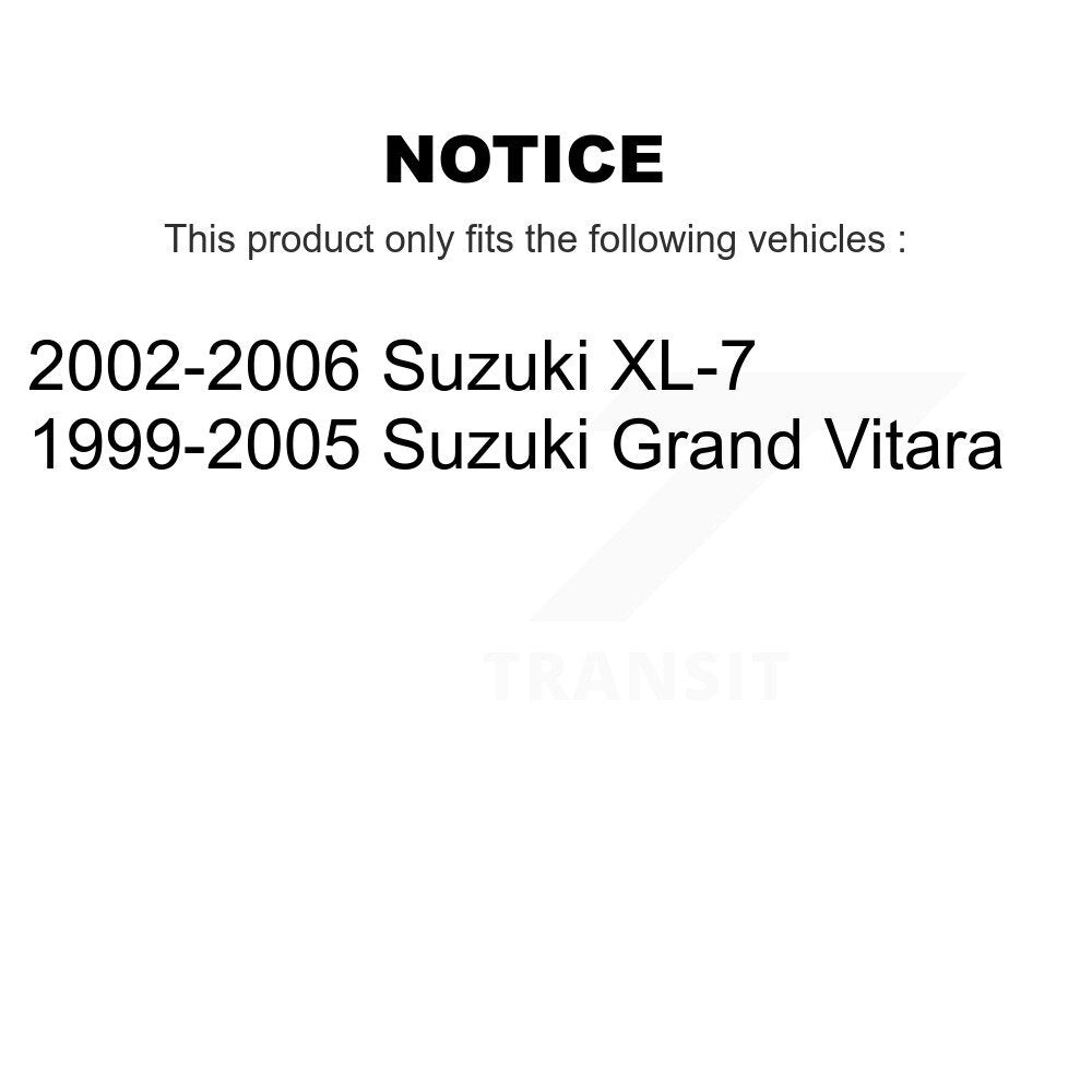 [Avant] Kit de Disque de frein pour Suzuki XL-7 Grand Vitara K8-100314