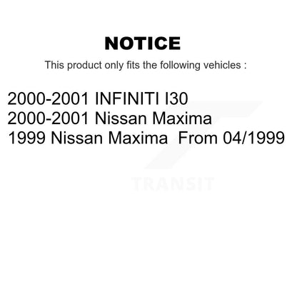 [Avant] Kit de Disque de frein pour Nissan Maxima INFINITI I30 K8-100319