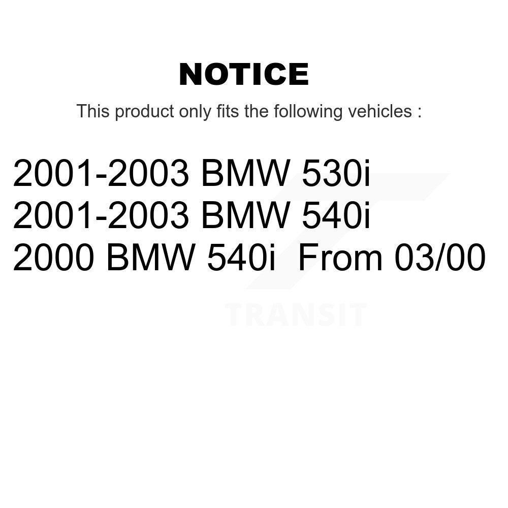 [Avant] Kit de Disque de frein pour BMW 530i 540i K8-100348