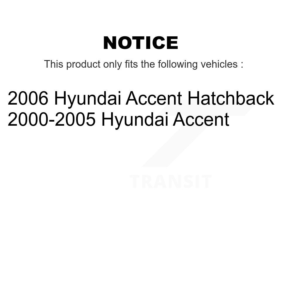 [Avant] Kit de Disque de frein pour Hyundai Accent K8-100361