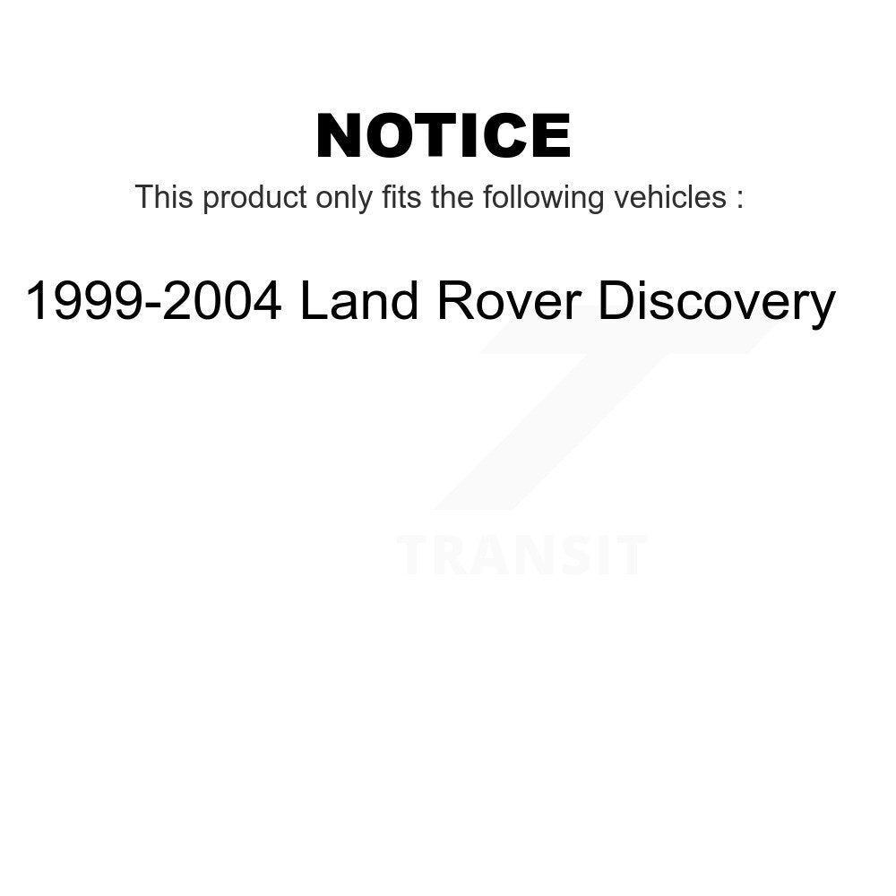 [Avant] Kit de Disque de frein pour 1999-2004 Land Rover Discovery K8-100376