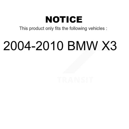 [Avant] Kit de Disque de frein pour 2004-2010 BMW X3 K8-100411