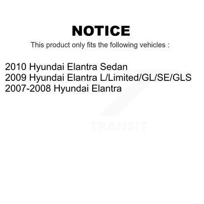 [Avant] Kit de Disque de frein pour Hyundai Elantra K8-100433