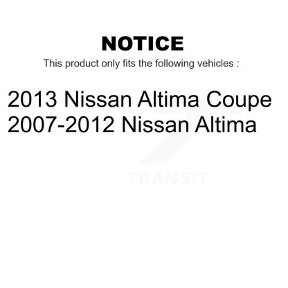 [Avant] Kit de Disque de frein pour Nissan Altima K8-100446