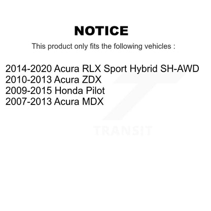 [Avant] Kit de Disque de frein pour Honda Pilot Acura MDX RLX ZDX K8-100448