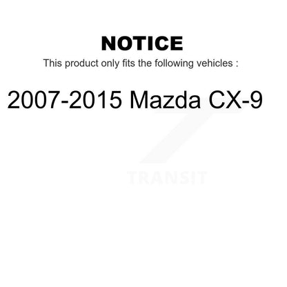 [Avant] Kit de Disque de frein pour 2007-2015 Mazda CX-9 K8-100453