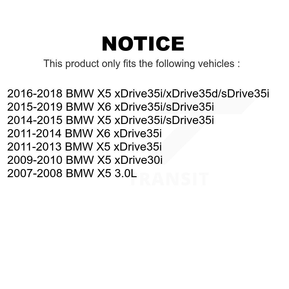 [Avant] Kit de Disque de frein pour BMW X5 X6 K8-100455