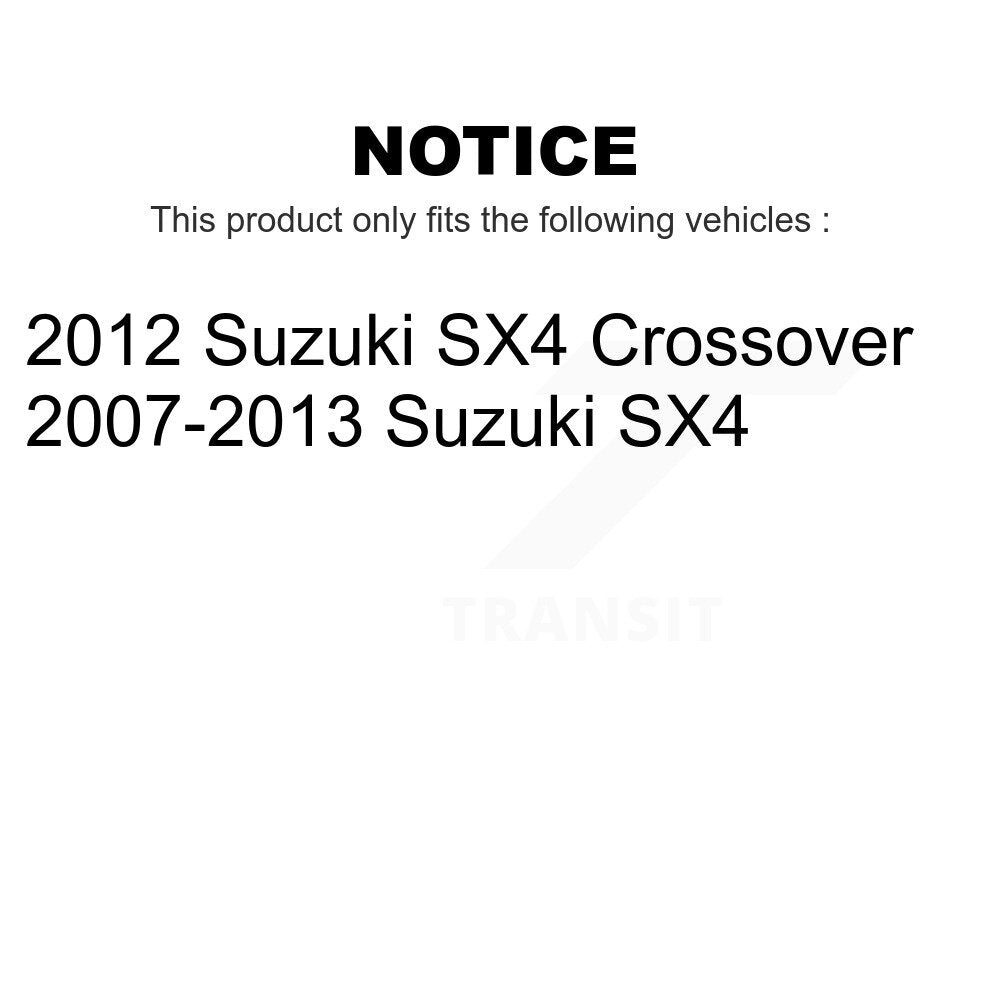 [Avant] Kit de Disque de frein pour Suzuki SX4 Crossover K8-100463