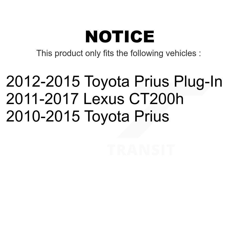 [Avant] Kit de Disque de frein pour Toyota Prius Lexus CT200h Plug-In K8-100494