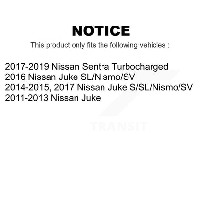 [Avant] Kit de Disque de frein pour Nissan Sentra Juke K8-100508