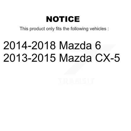 [Avant] Kit de Disque de frein pour Mazda 6 CX-5 K8-100531