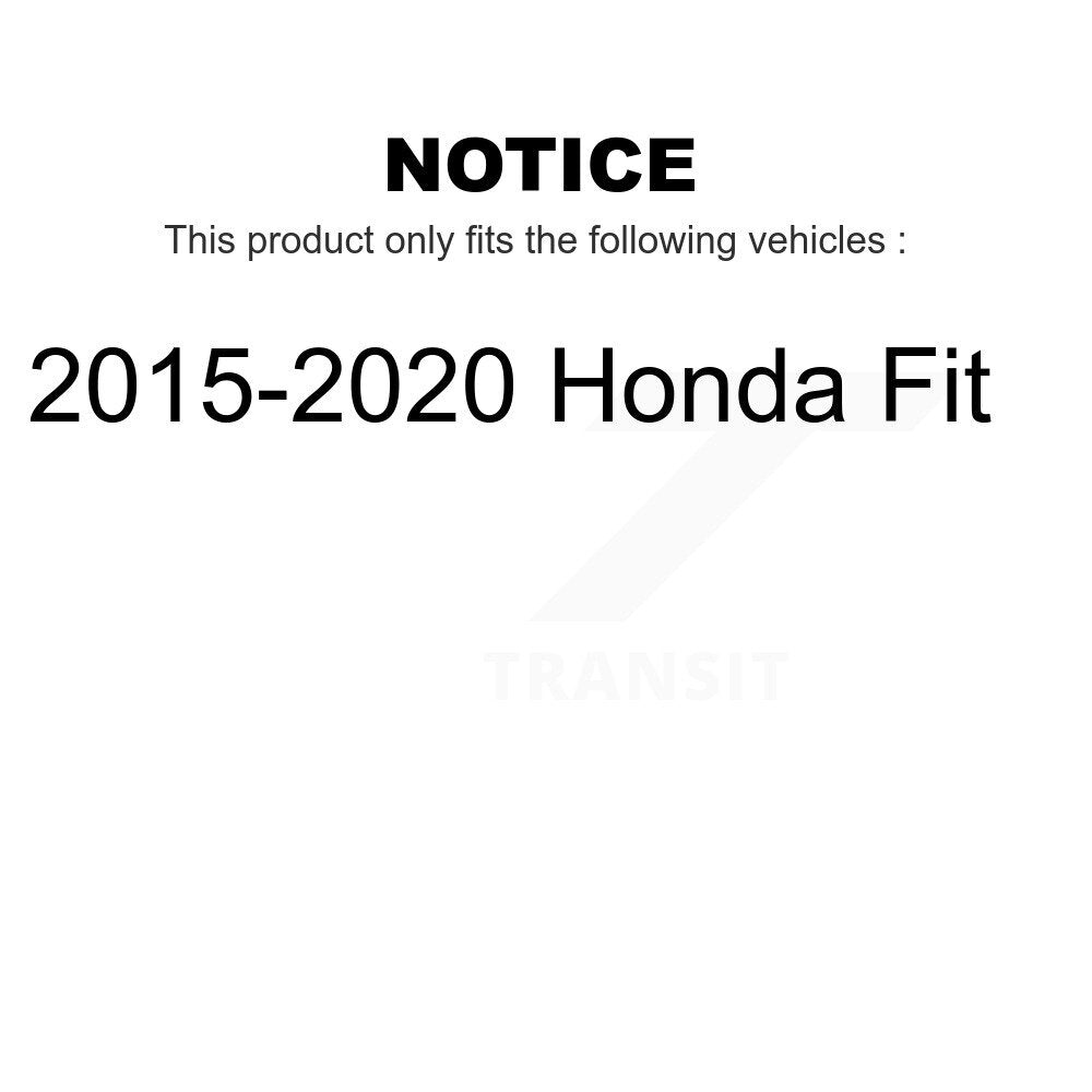 [Avant] Kit de Disque de frein pour 2015-2020 Honda Fit K8-100542