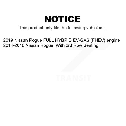 [Avant] Kit de Disque de frein pour Nissan Rogue K8-100549