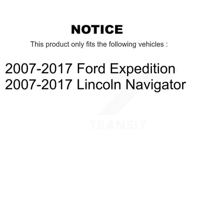 [Arrière] Kit de Disque de frein pour 2007-2017 Ford Expedition Lincoln Navigator K8-100660