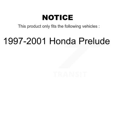 [Arrière] Kit de Disque de frein pour 1997-2001 Honda Prelude K8-100739