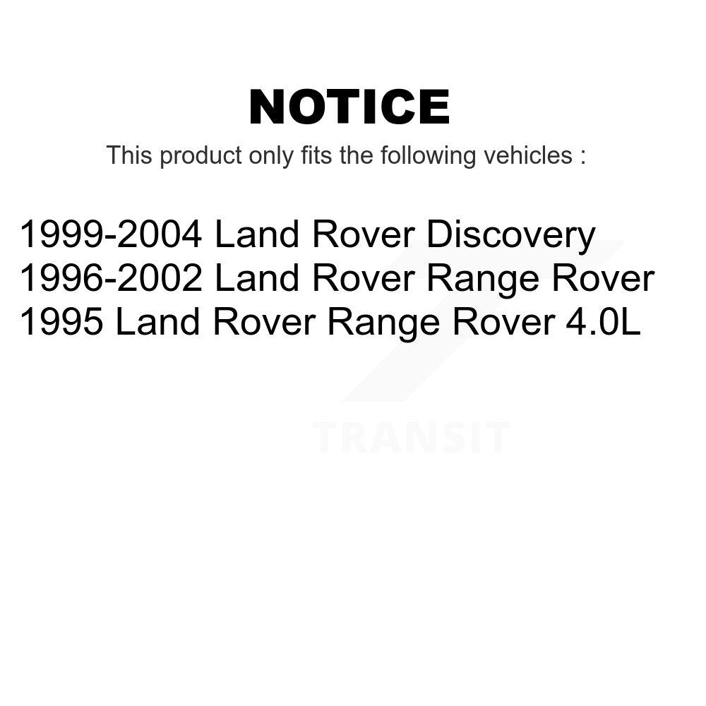 [Arrière] Kit de Disque de frein pour Land Rover Discovery Range K8-100743