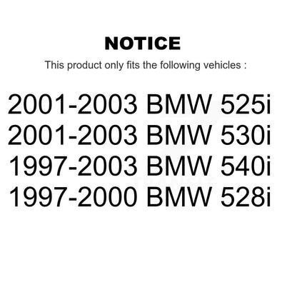 [Arrière] Kit de Disque de frein pour BMW 528i 530i 525i 540i K8-100750