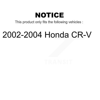 [Arrière] Kit de Disque de frein pour 2002-2004 Honda CR-V K8-100770