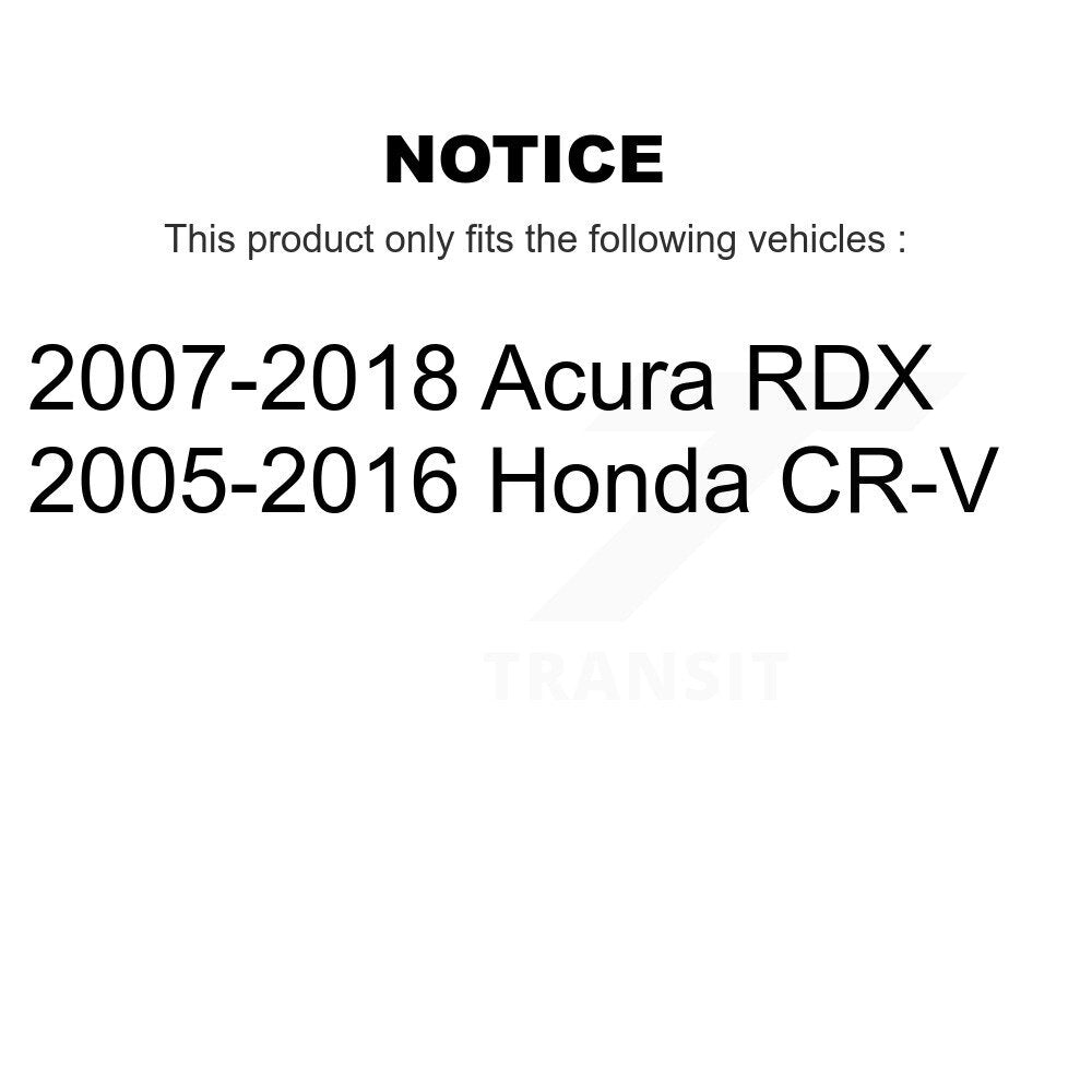 [Arrière] Kit de Disque de frein pour Honda CR-V Acura RDX K8-100808