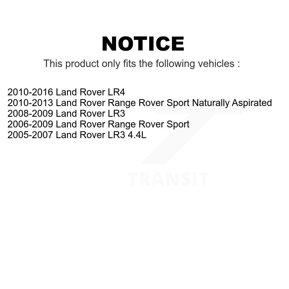 [Arrière] Kit de Disque de frein pour Land Rover Range Sport LR4 LR3 K8-100817