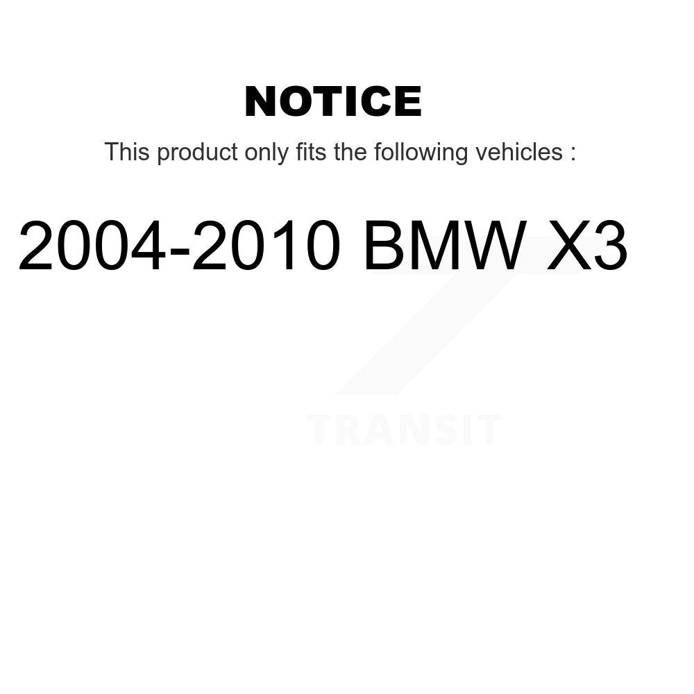 [Arrière] Kit de Disque de frein pour 2004-2010 BMW X3 K8-100828