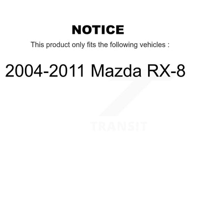 [Arrière] Kit de Disque de frein pour 2004-2011 Mazda RX-8 K8-100854