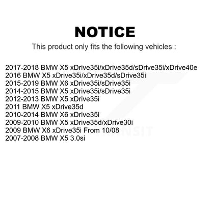 [Arrière] Kit de Disque de frein pour BMW X5 X6 K8-100866