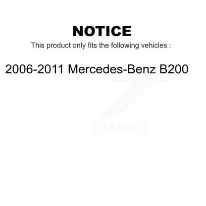 [Arrière] Kit de Disque de frein pour 2006-2011 Mercedes-Benz B200 K8-100883