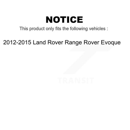 [Arrière] Kit de Disque de frein pour 2012-2015 Land Rover Range Evoque K8-100922