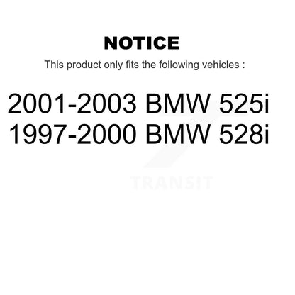 [Avant + Arrière] Kit de Disque de frein pour BMW 528i 525i K8-101291