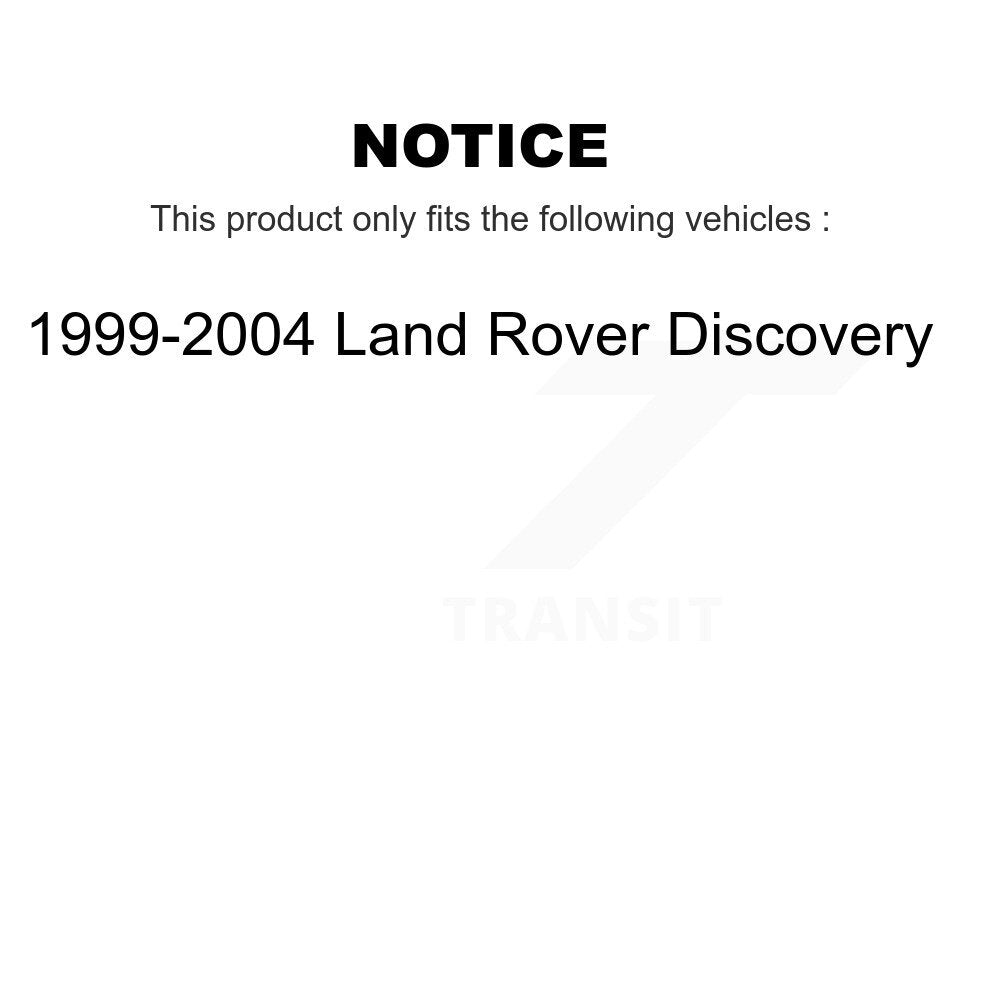 [Avant + Arrière] Kit de Disque de frein pour 1999-2004 Land Rover Discovery K8-101376