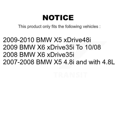 [Avant + Arrière] Kit de Disque de frein pour BMW X5 X6 K8-101501
