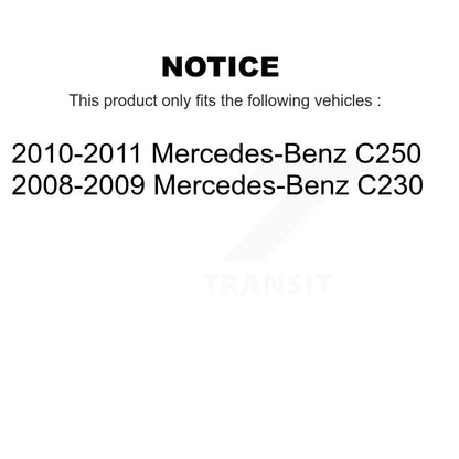 [Avant + Arrière] Kit de Disque de frein pour Mercedes-Benz C300 C250 C230 K8-101575