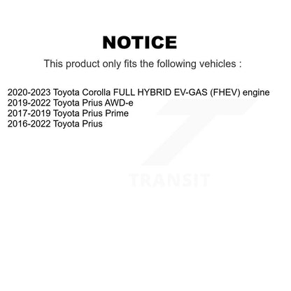 [Avant] Kit de Disque de frein pour Toyota Prius Corolla Prime AWD-e K8-101761