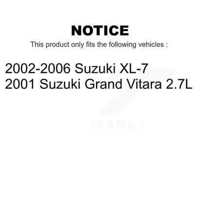 [Arrière] Kit de Tambour de frein pour Suzuki XL-7 Grand Vitara K8-101852