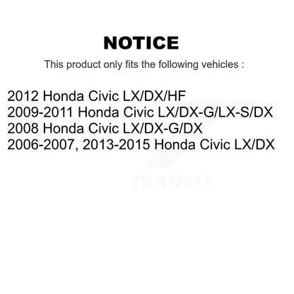 [Arrière] Kit de Tambour de frein pour Honda Civic K8-101873