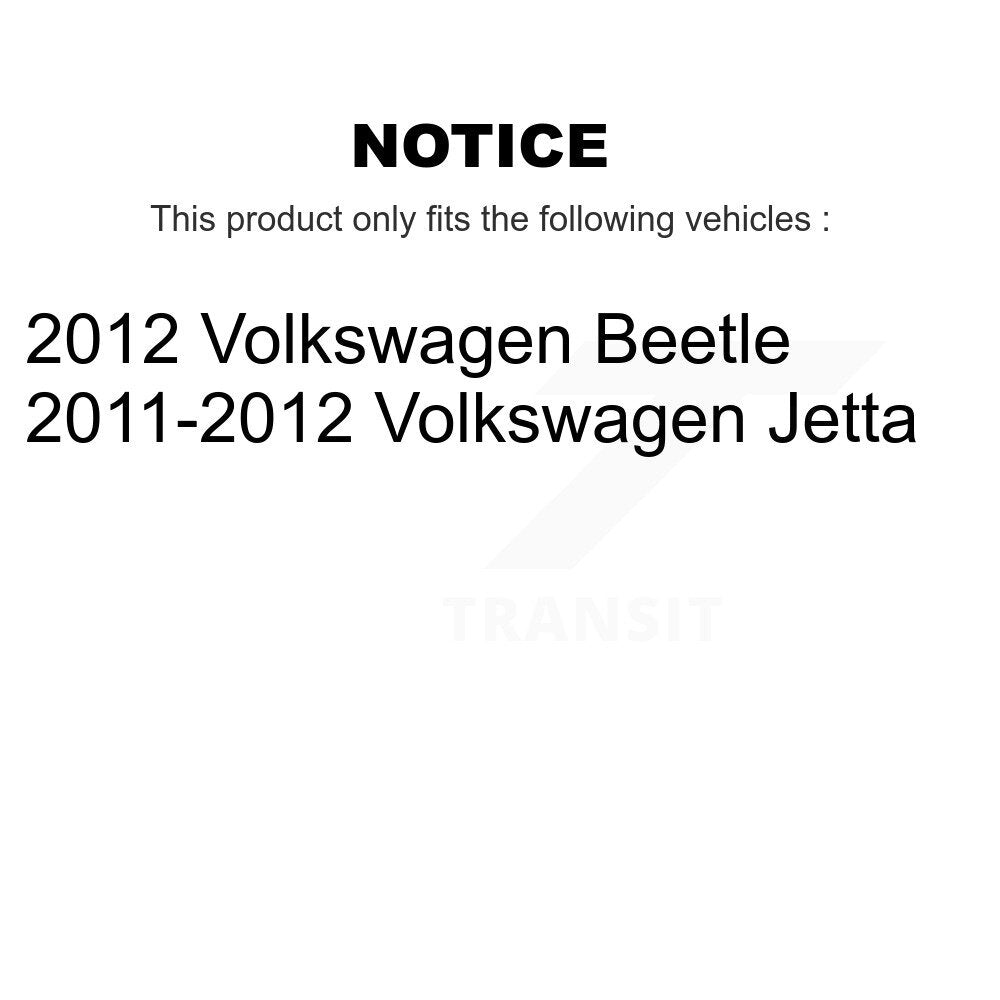 [Arrière] Kit de Tambour de frein pour Volkswagen Jetta Beetle K8-101904