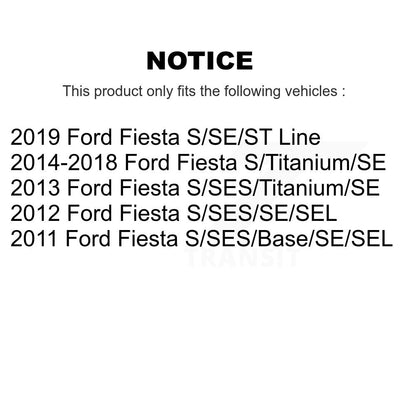 [Arrière] Kit de Tambour de frein pour Ford Fiesta K8-101925