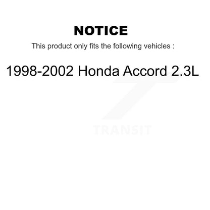 [Avant + Arrière] Kit de Disque de frein pour 1998-2002 Honda Accord 2.3L K8-101984
